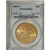 Image 1 : 1899-S $20 MS63 PCGS