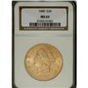 Image 1 : 1900 $20 MS63 NGC