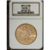 Image 1 : 1900-S $20 MS62 NGC