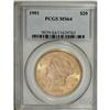 Image 1 : 1901 $20 MS64 PCGS