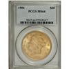 Image 1 : 1904 $20 MS64 PCGS