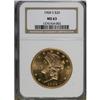 Image 1 : 1904-S $20 MS63 NGC