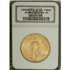 Image 1 : 1908 $20 No Motto MS65 NGC