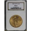 Image 1 : 1908 $20 Motto MS62 NGC