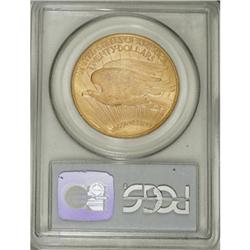 1910-D $20 MS61 PCGS