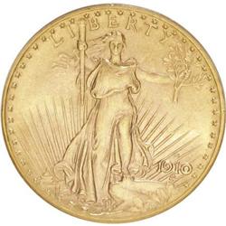 1910-D $20 MS63 PCGS