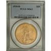 Image 1 : 1910-D $20 MS63 PCGS