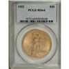 Image 1 : 1922 $20 MS64 PCGS