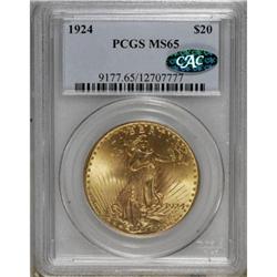1924 $20 MS65 PCGS