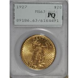 1927 $20 MS63 PCGS