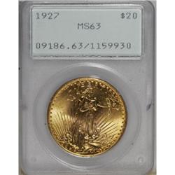 1927 $20 MS63 PCGS