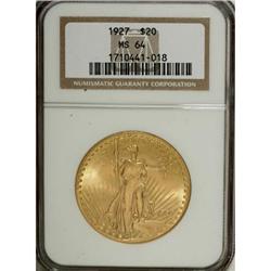 1927 $20 MS64 NGC