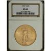 Image 1 : 1927 $20 MS64 NGC