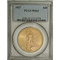 1927 $20 MS65 PCGS