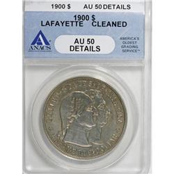 1900 $1 Lafayette Dollar AU50 ANACS