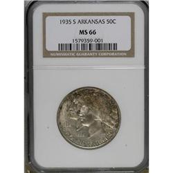 1935-S 50C Arkansas MS66 NGC