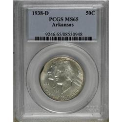 1938-D 50C Arkansas MS65 PCGS
