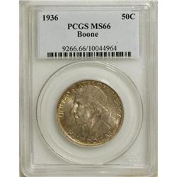 1936 50C Boone MS66 PCGS