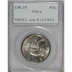 1925-S 50C California MS64 PCGS