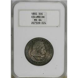 1892 50C Columbian MS64 NGC