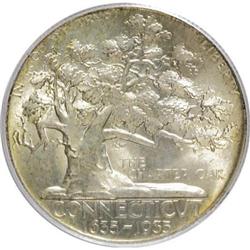1935 50C Connecticut MS65 PCGS