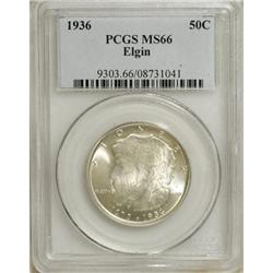 1936 50C Elgin MS66 PCGS