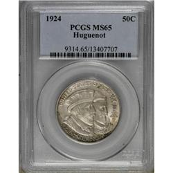 1924 50C Huguenot MS65 PCGS