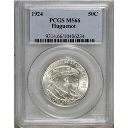 1924 50C Huguenot MS66 PCGS
