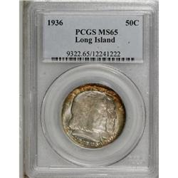 1936 50C Long Island MS65 PCGS