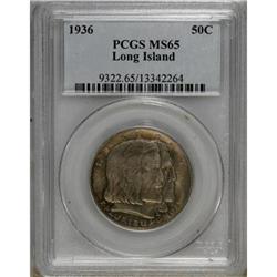1936 50C Long Island MS65 PCGS