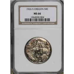1926-S 50C Oregon MS66 NGC