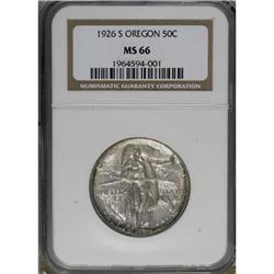 1926-S 50C Oregon MS66 NGC