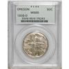 Image 1 : 1938-D 50C Oregon MS65 PCGS