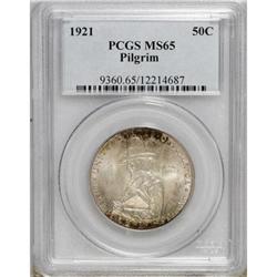 1921 50C Pilgrim MS65 PCGS