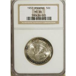 1937 50C Roanoke MS66 NGC