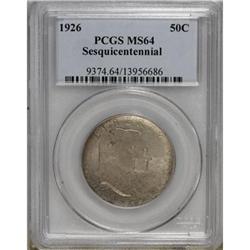 1926 50C Sesquicentennial MS64 PCGS