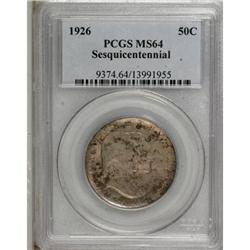 1926 50C Sesquicentennial MS64 PCGS
