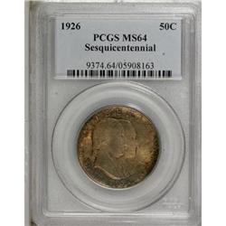 1926 50C Sesquicentennial MS64 PCGS