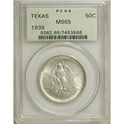 1935 50C Texas MS65 PCGS