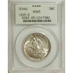 1935-D 50C Texas MS65 PCGS