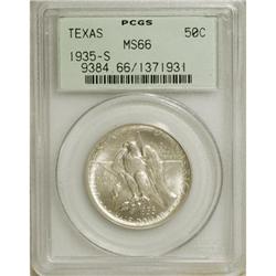 1935-S 50C Texas MS66 PCGS