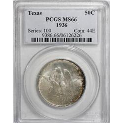 1936 50C Texas MS66 PCGS