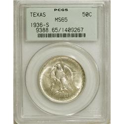 1936-S 50C Texas MS65 PCGS