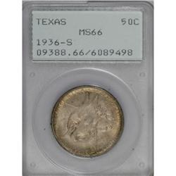 1936-S 50C Texas MS66 PCGS