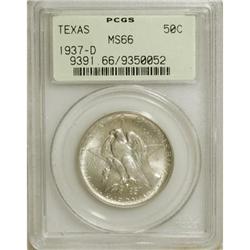 1937-D 50C Texas MS66 PCGS