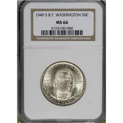 1949-S 50C Booker T. Washington MS66 NGC
