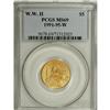 1991-1995W G$5 World War II Gold Five Dollar MS69 PCGS