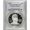 1998-S $1 Black Patriots Silver Dollar Deep Cameo PR70