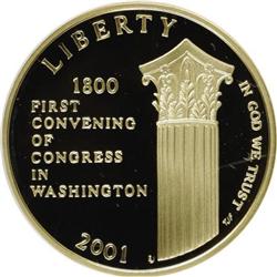 2001-W $5 Capitol Visitor's Center Half Eagle Deep Came