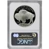 Image 2 : 2001-P $1 Buffalo Silver Dollar Deep Cameo PR69 NGC